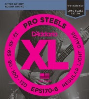 Фото - Струны DAddario XL ProSteels Bass 6-String 30-130 