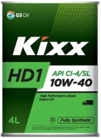 Фото - Моторное масло Kixx HD1 10W-40 4 л