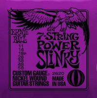 Фото - Струны Ernie Ball Slinky Nickel Wound 7-String 11-58 