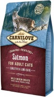 Фото - Корм для кошек Carnilove Adult Sensitive/Long-haired with Salmon  6 kg