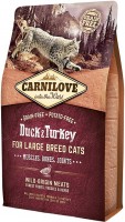 Фото - Корм для кошек Carnilove Adult Large Breed with Duck/Turkey  6 kg