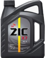 Моторное масло ZIC X7 5W-40 4 л