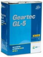 Фото - Трансмиссионное масло Kixx Geartec GL-5 75W-90 4 л