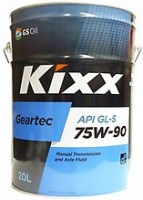 Фото - Трансмиссионное масло Kixx Geartec GL-5 75W-90 20 л