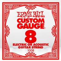 Фото - Струны Ernie Ball Single Plain Steel 8 