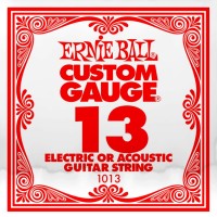 Фото - Струны Ernie Ball Single Plain Steel 13 