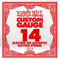 Фото - Струны Ernie Ball Single Plain Steel 14 