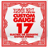 Фото - Струны Ernie Ball Single Plain Steel 17 