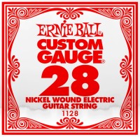 Фото - Струны Ernie Ball Single Nickel Wound 28 