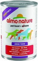 Фото - Корм для собак Almo Nature Daily Menu Adult Canned Beef 1 шт