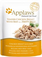 Фото - Корм для кошек Applaws Adult Pouch Chicken Breast/Beef Jelly 0.07 kg 