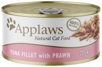 Фото - Корм для кошек Applaws Adult Canned Tuna Fillet/Prawn  70 g