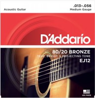 Струны DAddario 80/20 Bronze 13-56 