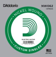 Фото - Струны DAddario Single XL Nickel Wound 62 