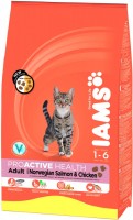 Фото - Корм для кошек IAMS ProActive Health Adult Norwegian Salmon/Chicken  1.5 kg