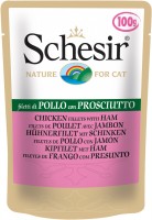 Фото - Корм для кошек Schesir Adult Pouch Tuna/Chicken/Ham 50 g 