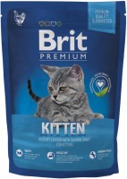 Фото - Корм для кошек Brit Premium Kitten Chicken/Salmon Gravy  0.3 kg