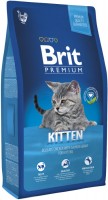 Фото - Корм для кошек Brit Premium Kitten Chicken/Salmon Gravy  1.5 kg