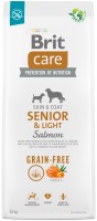 Фото - Корм для собак Brit Care Grain-Free Senior/Light Salmon 