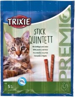 Фото - Корм для кошек Trixie Premio Quadro-Sticks Poultry/Liver 5 pcs 
