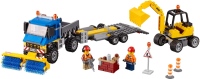 Фото - Конструктор Lego Sweeper and Excavator 60152 