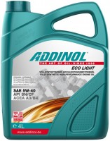 Фото - Моторное масло Addinol Eco Light 5W-40 4 л