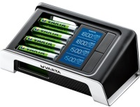 Фото - Зарядка аккумуляторных батареек Varta LCD Ultra Fast Charger + 4xAA 2400 mAh 