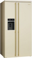 Фото - Холодильник Smeg SBS8004P бежевый