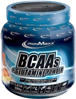 Фото - Аминокислоты IronMaxx BCAAs plus Glutamine 550 g 