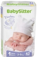 Фото - Подгузники BabySitter Diapers New Born / 42 pcs 