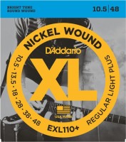 Фото - Струны DAddario XL Nickel Wound Plus 10.5-48 