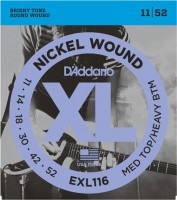Фото - Струны DAddario XL Nickel Wound 11-52 
