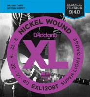 Струны DAddario XL Nickel Wound 9-40 
