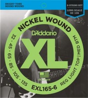 Фото - Струны DAddario XL Nickel Wound Bass 6-String 32-135 