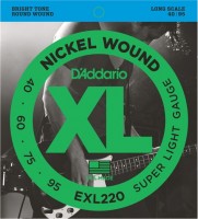 Фото - Струны DAddario XL Nickel Wound Bass 40-95 