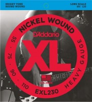 Фото - Струны DAddario XL Nickel Wound Bass 55-110 
