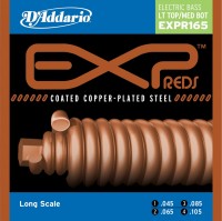 Фото - Струны DAddario EXP Reds Coated Copper-Plated 45-105 