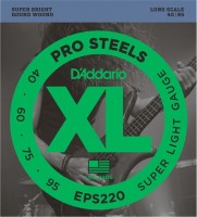 Фото - Струны DAddario XL ProSteels Bass 40-95 