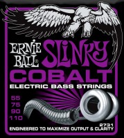 Фото - Струны Ernie Ball Slinky Cobalt Bass 55-110 