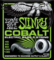 Фото - Струны Ernie Ball Slinky Cobalt Bass 5-String 45-130 