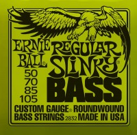 Фото - Струны Ernie Ball Slinky Nickel Wound Bass 50-105 