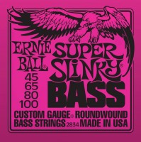Фото - Струны Ernie Ball Slinky Nickel Wound Bass 45-100 