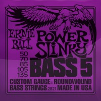 Фото - Струны Ernie Ball Slinky Nickel Wound Bass 50-135 