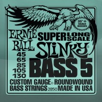 Фото - Струны Ernie Ball Slinky Nickel Wound Bass SL 45-130 