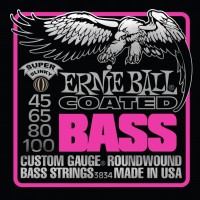 Фото - Струны Ernie Ball Slinky M-Steel Bass 45-100 