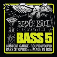 Фото - Струны Ernie Ball Slinky M-Steel Bass 45-130 