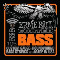 Фото - Струны Ernie Ball Slinky M-Steel Bass 45-105 