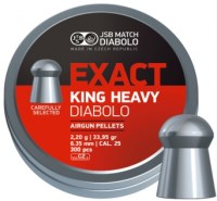 Фото - Пули и патроны JSB Diabolo Exact King Heavy 6.35 mm 2.2 g 150 pcs 