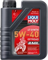 Фото - Моторное масло Liqui Moly Motorbike 4T Synth Offroad Race 5W-40 1 л