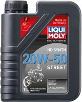 Фото - Моторное масло Liqui Moly Motorbike HD Synth Street 20W-50 1 л